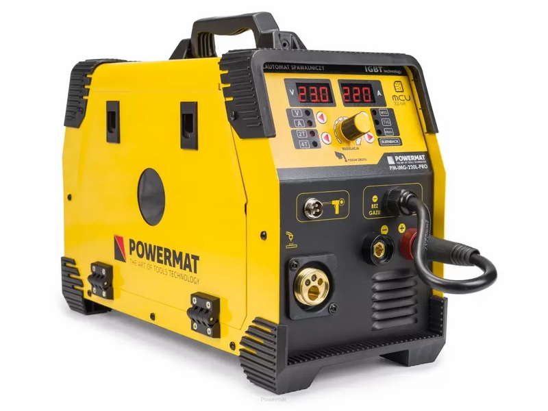 Aparat de sudat semi-automat Powermat PM-IMG-220L-PRO – 220 A, MIG/MAG, MMA, TIG