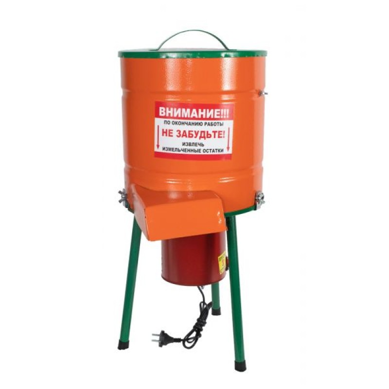 Răzătoare electrică cu disc Tip butoi – 180 W, 300 kg/h, pentru fructe și legume