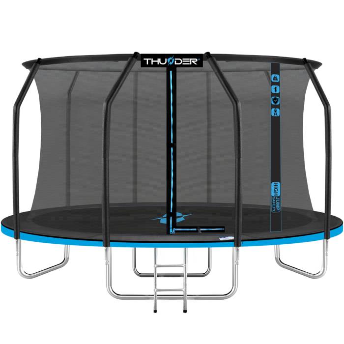 Trambulină Elite 374 cm cu plasă interioară – Thunder