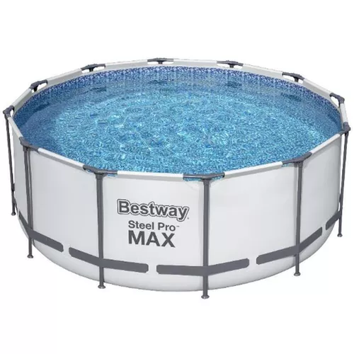 Bestway Piscină STEEL PRO MAX Round 366×122 cm, 10250 L, cadru metalic