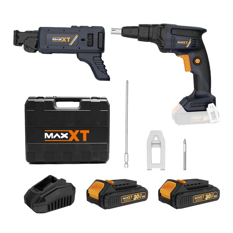 Mașină de înșurubat pentru regips MaxXt MDSG20VX2P+MCM57P