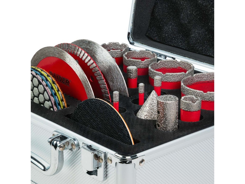 Set discuri și carote diamantate Ultimate Multi (21 buc) Raider 157869