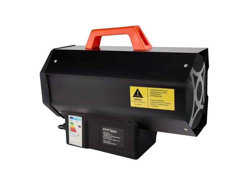 Încălzitor pe gaz 25kW + reductor Kraft&Dele KD11734