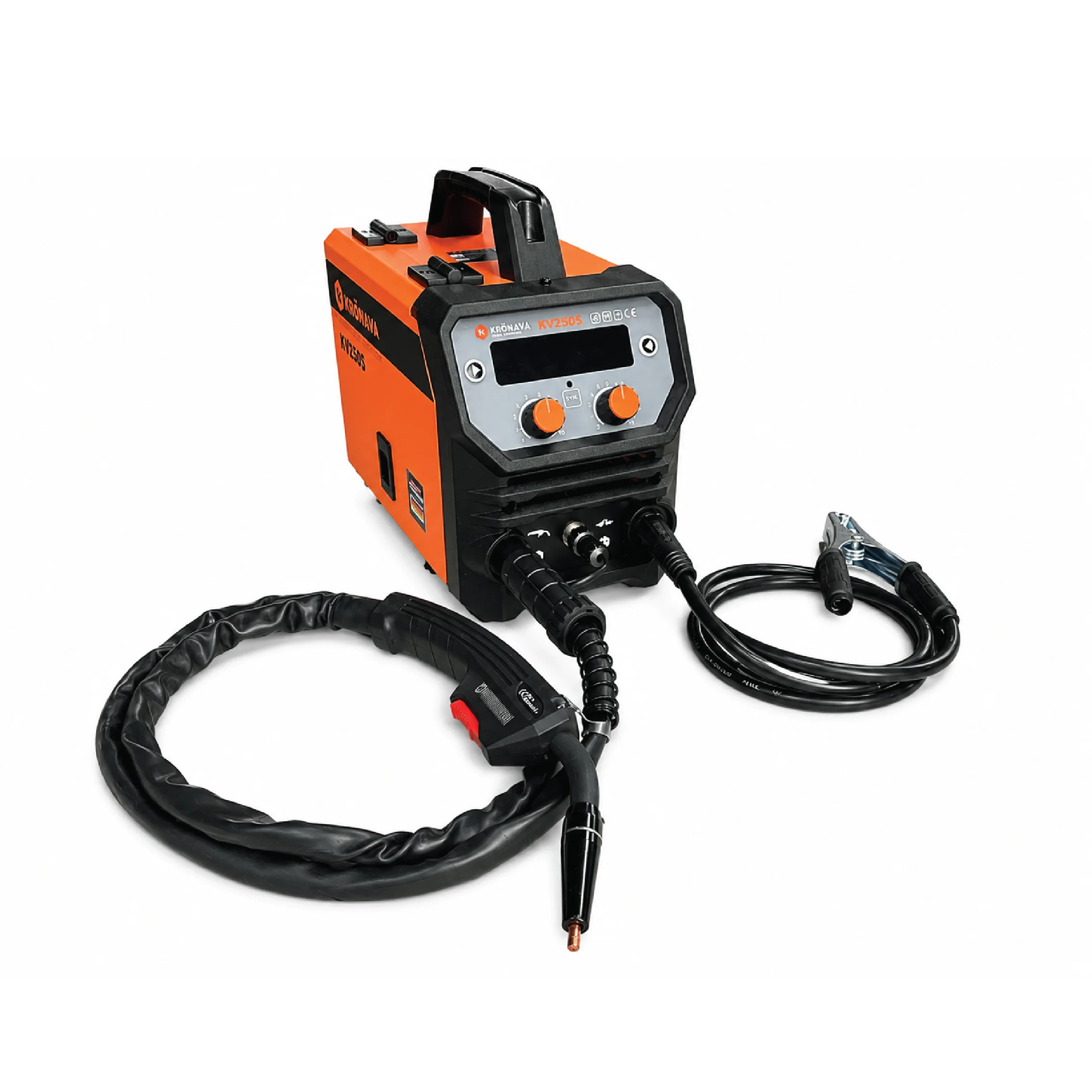 Aparat de sudură semiautomat fără gaz Kronava KV250S – 250A, MIG FLUX / MMA / Lift TIG, 220V