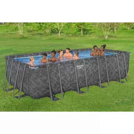 Bestway Piscină APX 365 Rectangular 549×274×132 cm, 16477 L, cadru metalic