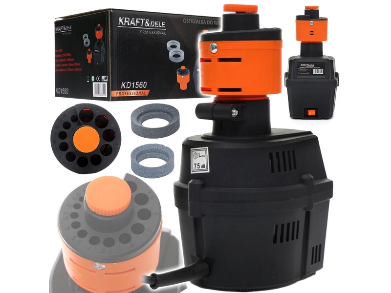 Ascuțitor electric pentru burghie Kraft&Dele KD1560 – 95 W