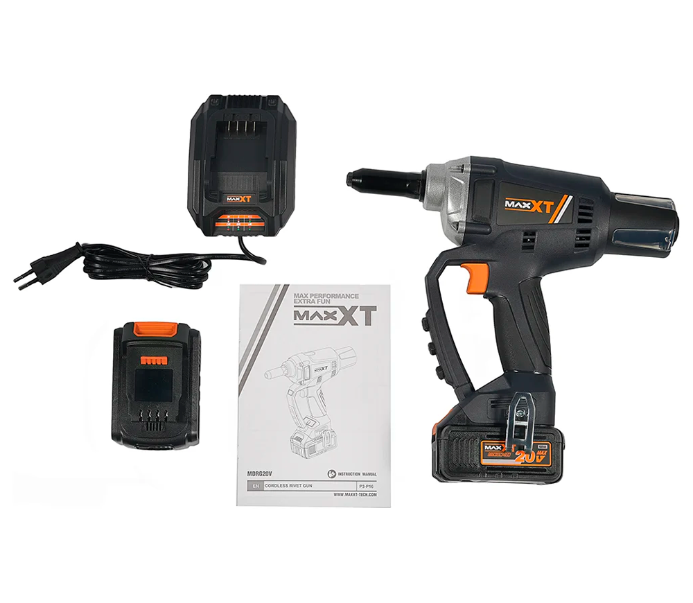 Pistol de nituit cu acumulator  MaxXT MDRG20VX2 