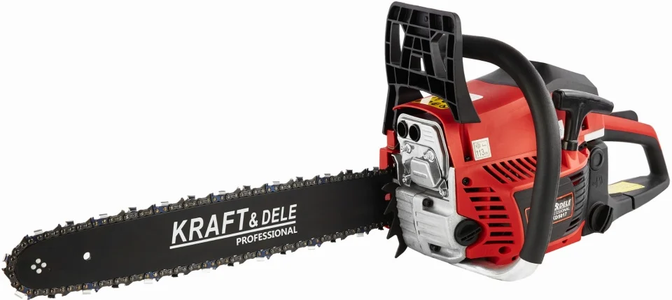 Motoferăstrău pe benzină Kraft&Dele KD5017 – 5.9 CP, lamă 45 cm, motor 45 cm³(Drujbă)