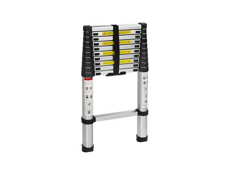 Scară telescopică din aluminiu Kraft&Dele KD4073 – 3,2 m, 10 trepte, 150 kg