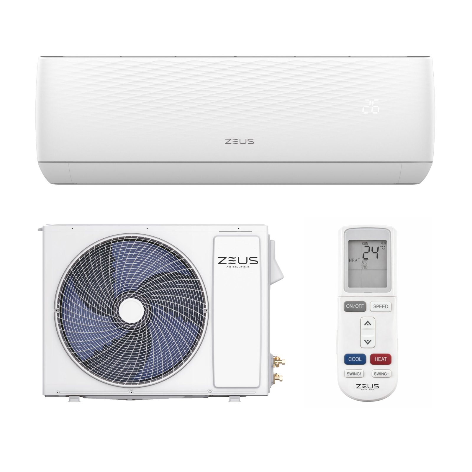 Climatizator ZEUS J-SMART 9000BTU (JF09BT/JF09OT) WIFI