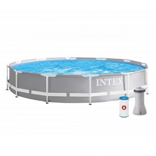 INTEX Piscină cadru metalic 366×76 cm