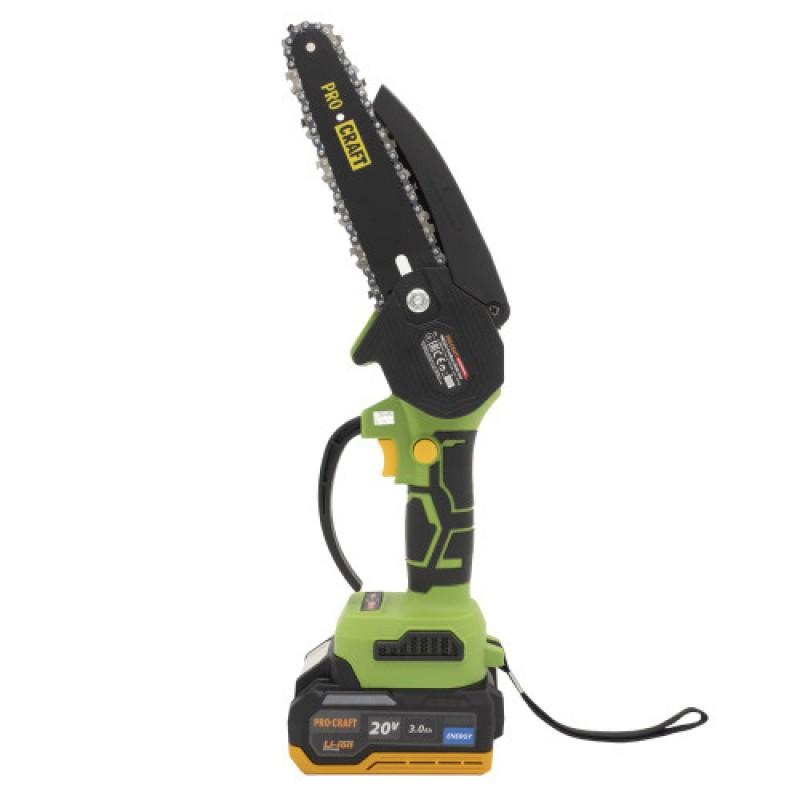 Mini ferăstrău pe acumulator Procraft PKA22Li (1 baterie)
