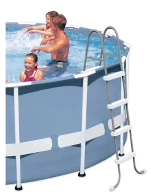 INTEX Scară pentru piscine cu înălțimea de până la 122 cm, 4 trepte, fără platformă