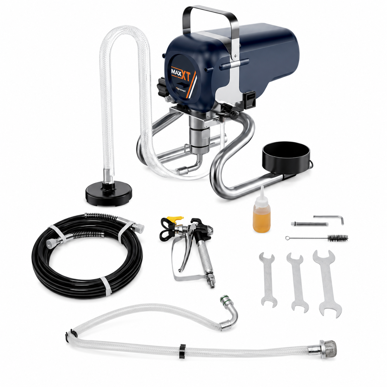Pulverizator de vopsea Airless MAXXT MPS1200 – 1200 W, 226 Bar