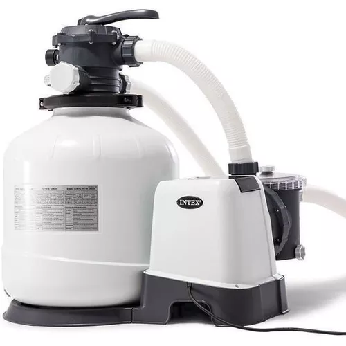 INTEX Pompă de filtrare cu nisip Krystal Clear SX3200, 55 kg nisip, 12000 L/h
