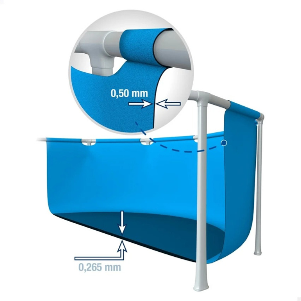 INTEX Piscină Metal Frame Blue 244×76 cm