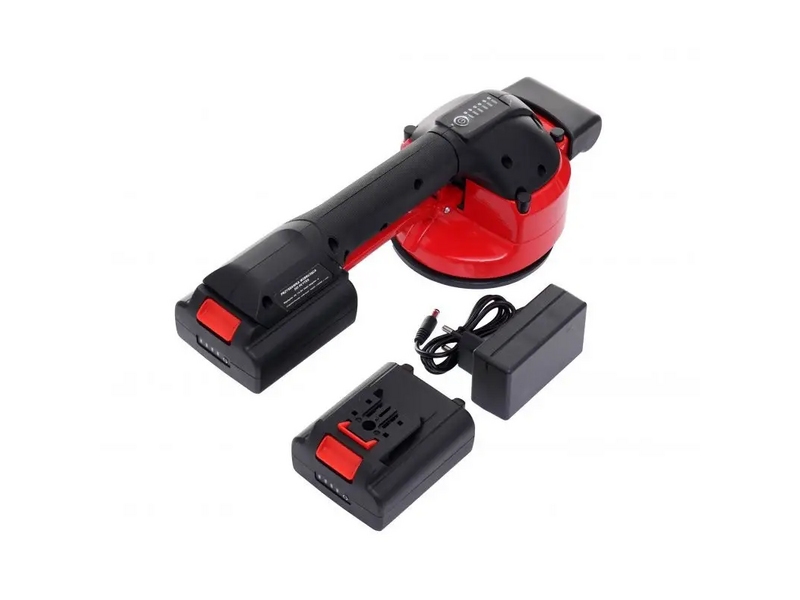 Ventuză vibrantă cu acumulator Kraft&Dele KD10792 – 18 V, 50 kg, Ø120 mm