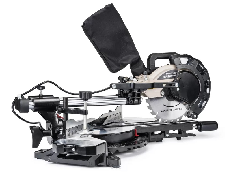 Fierăstrău circular de masă Powermat PM-UK-2000T – 2000 W, disc 210 mm