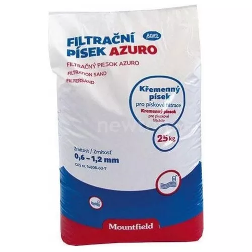 Nisip de cuarț cu fracția 0,6-1,2 mm, sac 25 kg