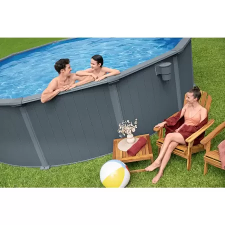 Bestway Piscină Hydrium 488×132 cm, 21490 L