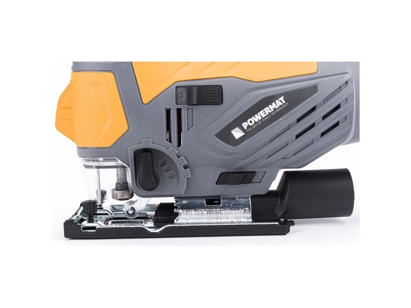 Fierăstrău pendular Powermat PM-JS-1450T – 1450 W, 3000 rpm, ghidaj laser