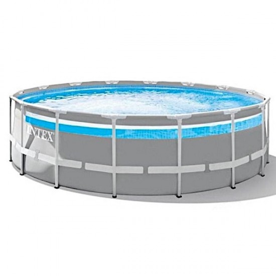 INTEX Piscină PRISM FRAME CLEARVIEW 427×107 cm