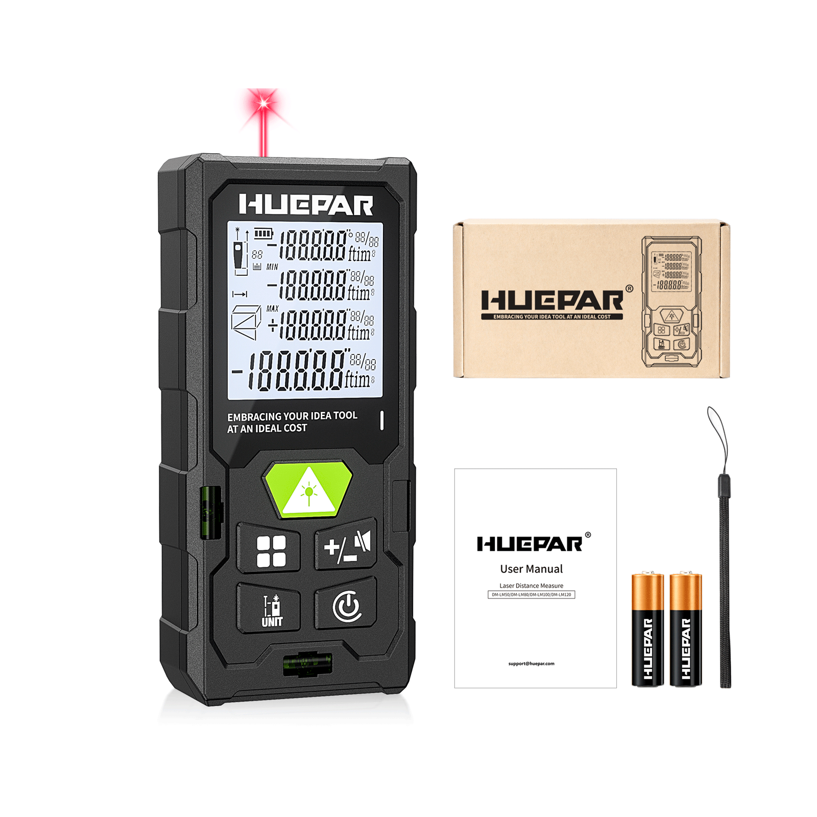 Telemetru Huepar DM-LM100