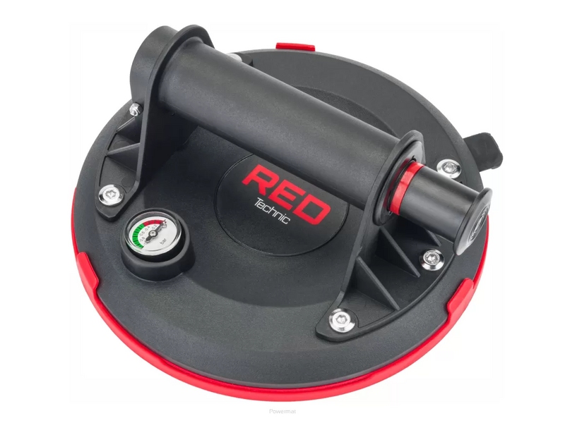 Ventuză manuală cu vacuum Red Technic RTPDS0011 – 200 mm, capacitate 190 kg