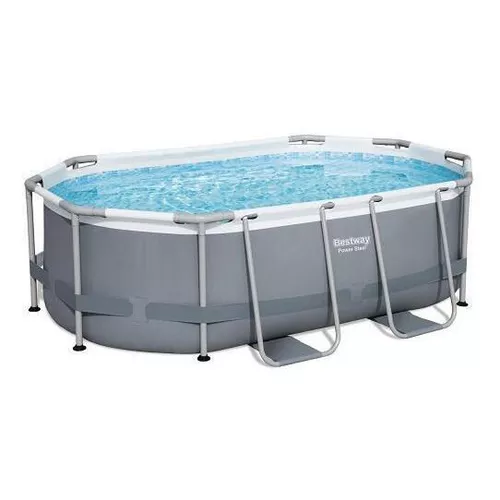 Bestway Piscină STEEL PRO MAX Oval 305×200×84 cm, 3668 L, cadru metalic
