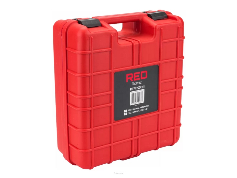 Ventuză manuală cu vacuum Red Technic RTPDS0011 – 200 mm, capacitate 190 kg