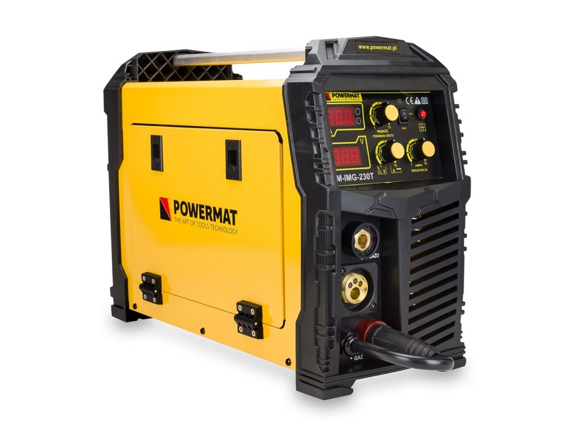 Aparat de sudat semi-automat Powermat PM-IMG-230T – 230 A, MIG/MAG, FCAW, MMA, TIG