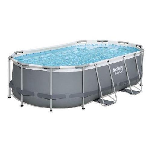 Bestway Piscină STEEL PRO MAX Oval 427×250×100 cm, 7250 L, cadru metalic
