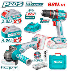 Set scule electrice cu acumulator TCKLI20273
