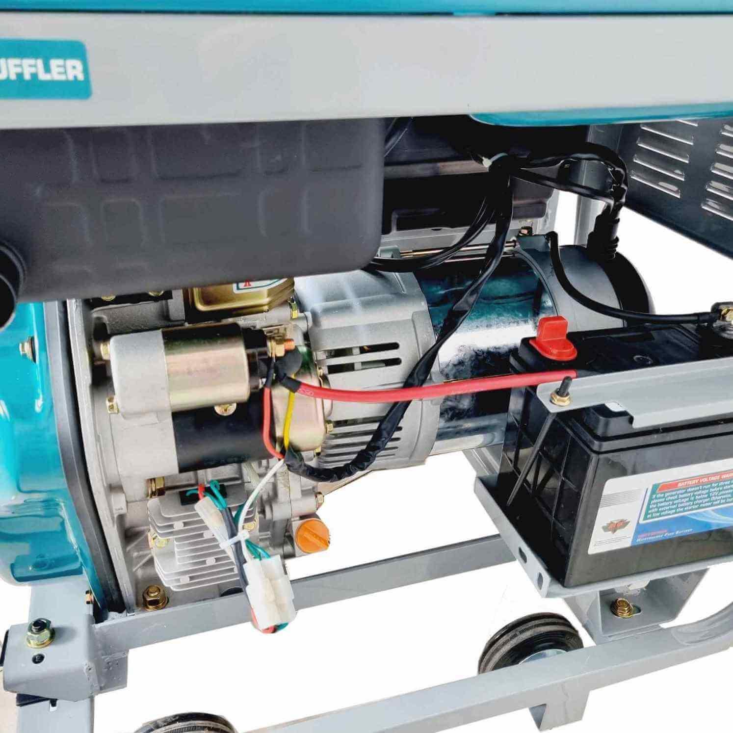 Generator diesel TOTAL TP450001 – 5,0 kW, 418 cm³, pornire electrică
