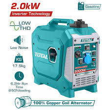 Generator Inverter pe benzină TOTAL TP523006 – 2,0 kW, 80 cm³
