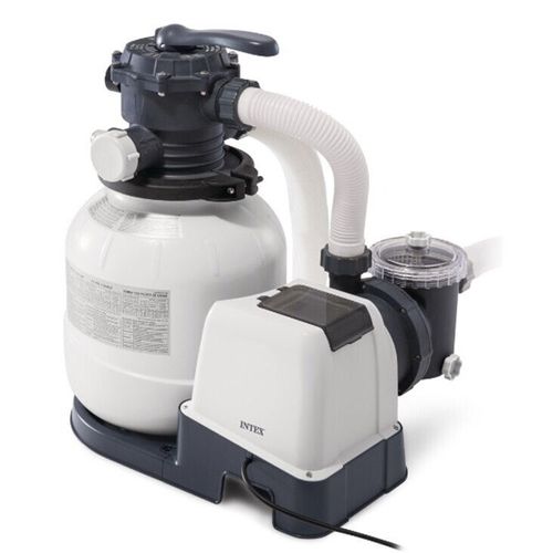 INTEX Pompă de filtrare cu nisip Krystal Clear SX2100 Plus, 23 kg nisip, 7900 L/h, cu Wi-Fi