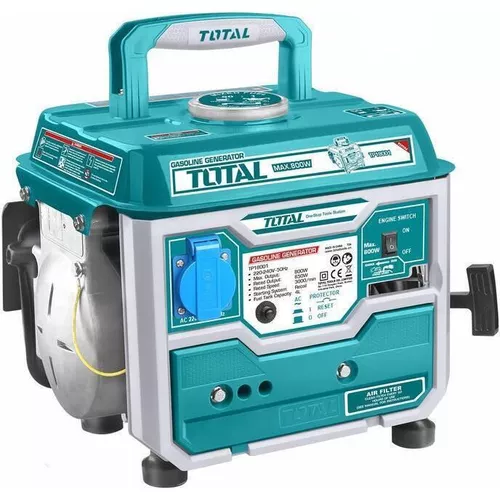 Generator electric pe benzină TOTAL TP18001 – 0.8 kW, 63 cm³