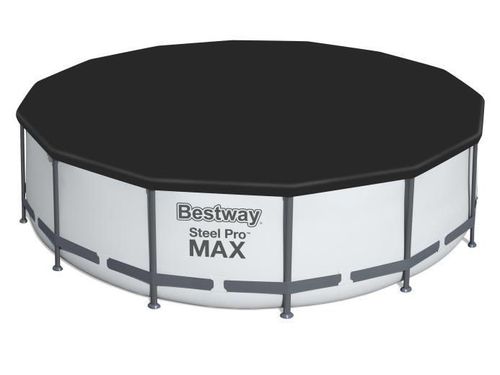 Bestway Piscină STEEL PRO MAX Round 427×122 cm, 15232 L, cadru metalic