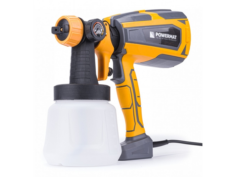 Pulverizator electric Powermat PM-PDM-600T – 600 W, rezervor 1000 ml, sistem HVLP