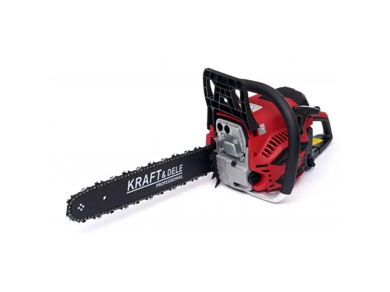 Motoferăstrău pe benzină Kraft&Dele KD5015 – 5.2 CP, lamă 40 cm, motor 45 cm³ (Drujbă)