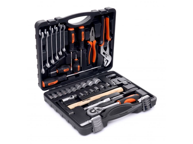 Trusă de scule Kraft&Dele KD10461 – 56 piese profesionale din oțel CrV