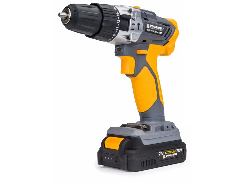 Mașină de înșurubat cu acumulator Powermat PM-WA-20V-2AT