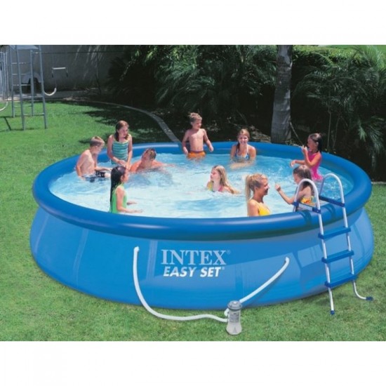 INTEX Piscină gonflabilă Easy Set cu pompă de filtrare 457×84 cm