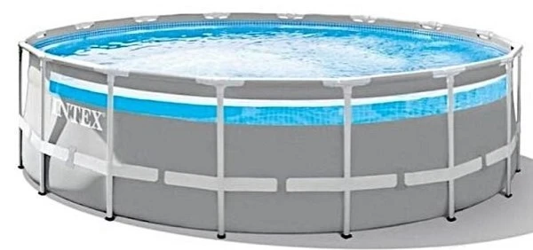 INTEX Piscină PRISM FRAME CLEARVIEW 488×122 cm