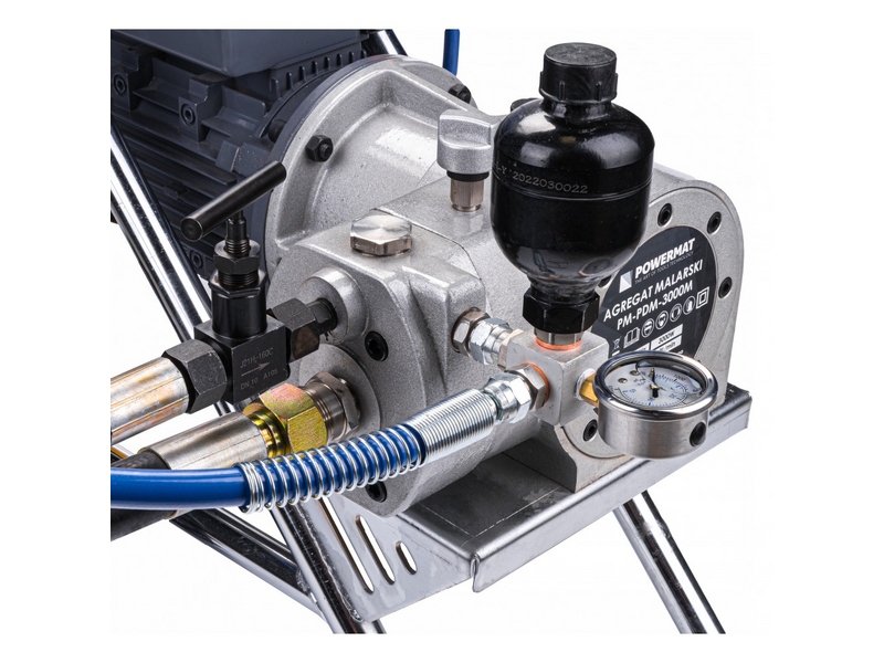 Stație de vopsit Powermat PM-PDM-3000M – 3000 W, 250 bari, 8 L/min ( Pulverizator )