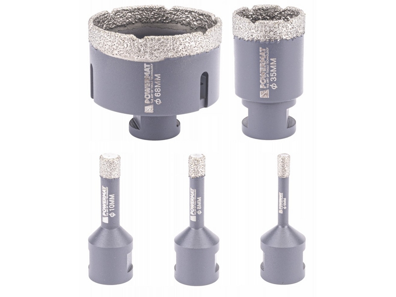 Set carote diamantate Powermat PM-ZOD-6T