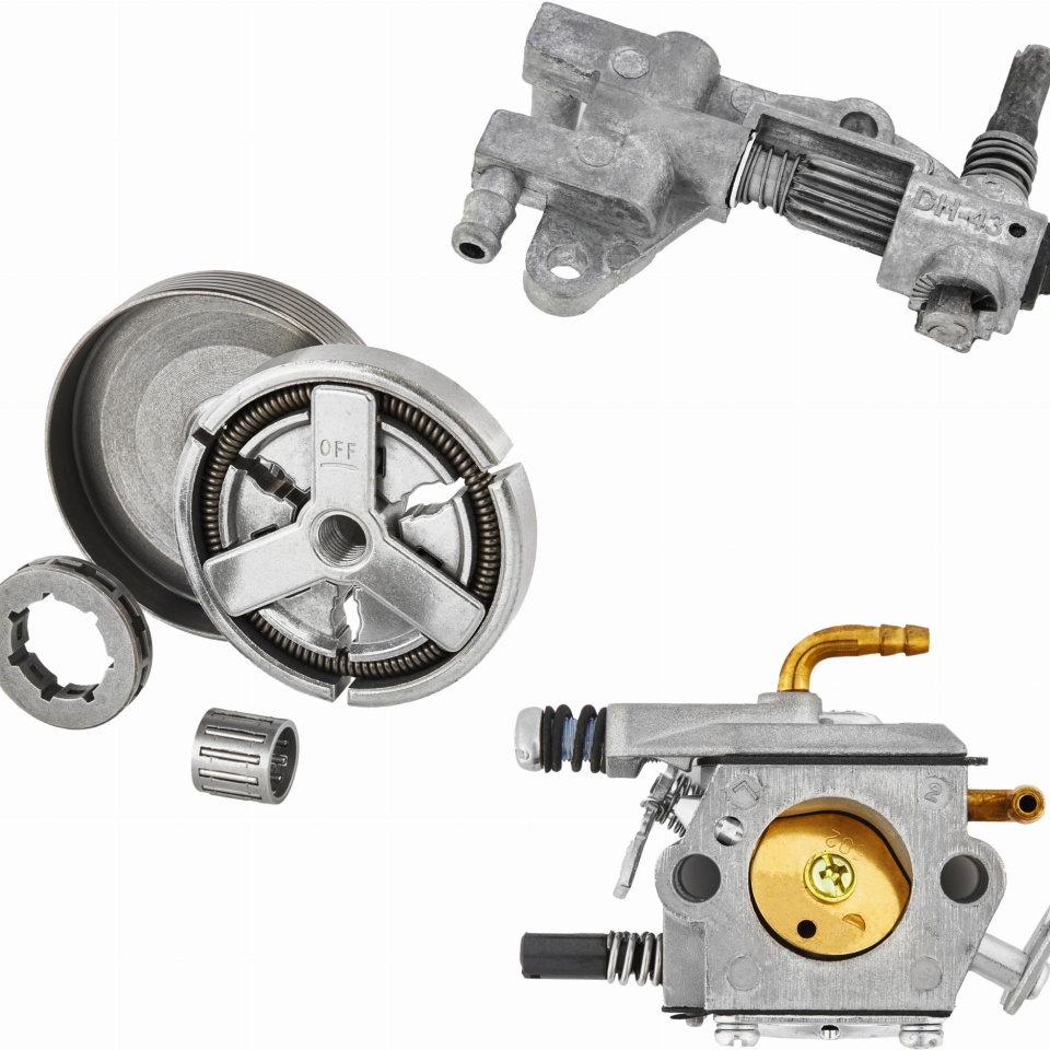 Motoferăstrău pe benzină Kraft&Dele KD5017 – 5.9 CP, lamă 45 cm, motor 45 cm³(Drujbă)