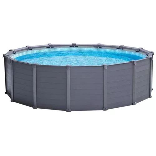 INTEX Piscină GRAPHITE GRAY PANEL 478×124 cm