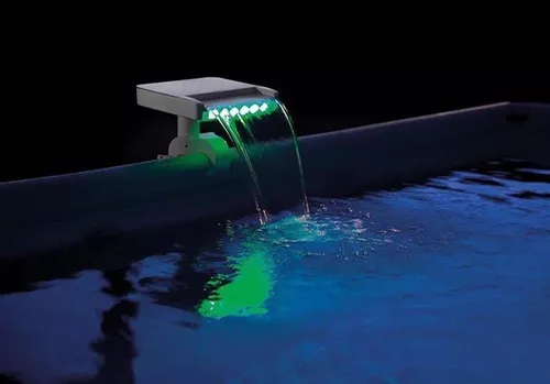 INTEX Cascadă LED cu lumină color pentru piscine