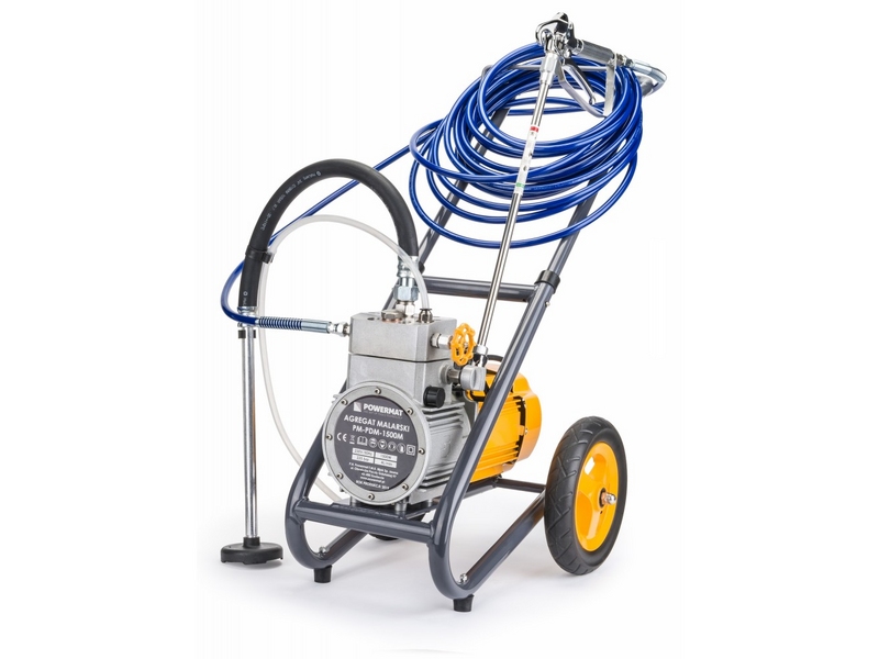 Stație de vopsit Powermat PM-PDM-1500 – 1500 W, 225 bar, 2,54 L/min ( Pulverizator)